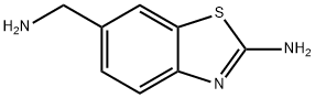 2-氨基苯并噻唑-6-甲胺 结构式