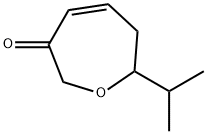 3(2H)-Oxepinone,6,7-dihydro-7-(1-methylethyl)-(9CI) 结构式