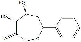 erythro-2-Hexulose, 1,6-anhydro-5-deoxy-6-C-phenyl- (9CI) 结构式