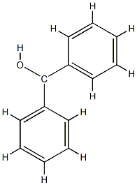 (α-Hydroxybenzhydryl)radical 结构式