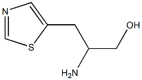 5-Thiazolepropanol,  -bta--amino- 结构式