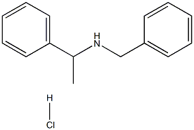 N-苄基-ALPHA-苯乙胺盐酸盐 结构式