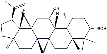 11Β-羟基羽扇豆醇 结构式