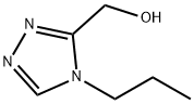 (4-丙基-4H-1,2,4-三唑-3-基)甲醇 结构式