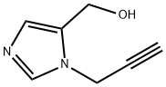 1H-Imidazole-5-methanol,1-(2-propynyl)-(9CI) 结构式