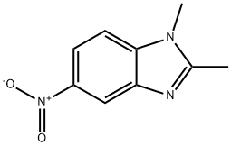 1H-Benzimidazole,1,2-dimethyl-5-nitro-(9CI) 结构式