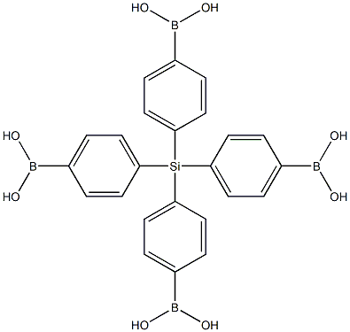 Boronic acid, B,B',B',B'''-(silanetetrayltetra-4,1-phenylene)tetrakis- 结构式