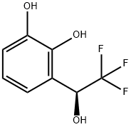 1,2-Benzenediol,3-[(1S)-2,2,2-trifluoro-1-hydroxyethyl]-(9CI) 结构式