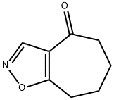 4H-Cyclohept[d]isoxazol-4-one,5,6,7,8-tetrahydro-(9CI) 结构式