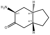 5H-Inden-5-one, 6-aminooctahydro-, (3aR,6S,7aR)-rel- (9CI) 结构式