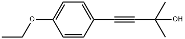 3-Butyn-2-ol,4-(4-ethoxyphenyl)-2-methyl-(9CI) 结构式