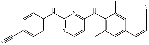 利匹韦林杂质1 结构式