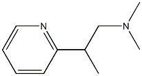 2-Pyridineethanamine,N,N,beta-trimethyl-(9CI) 结构式