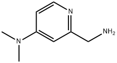 2-(氨基甲基)-N,N-二甲基吡啶-4-胺 结构式