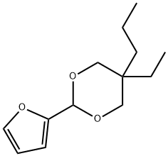 1,3-Dioxane,5-ethyl-2-(2-furanyl)-5-propyl-(9CI) 结构式