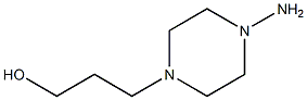 1-Piperazinepropanol,4-amino-(9CI) 结构式