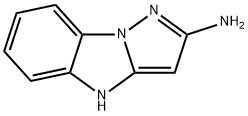 4H-Pyrazolo[1,5-a]benzimidazol-2-amine(9CI) 结构式