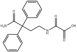 I咪达那新杂质(N -(3氨基甲酰基3,3-DIPHENYLPROPYL)-OXAMIC酸) 结构式