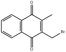 3-bromomethylmenadione 结构式