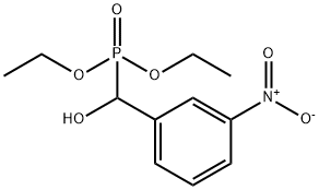 α-Hydroxy-3-nitrobenzylphosphonic acid diethyl ester 结构式