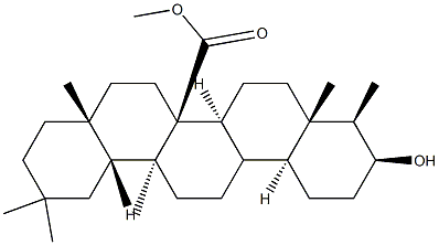 3β-Hydroxy-D:A-friedooleanan-26-oic acid 结构式