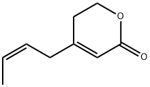 2H-Pyran-2-one, 4-(2Z)-2-butenyl-5,6-dihydro- (9CI) 结构式