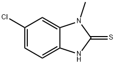 2H-Benzimidazole-2-thione,6-chloro-1,3-dihydro-1-methyl-(9CI) 结构式
