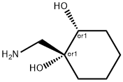 1,2-Cyclohexanediol, 1-(aminomethyl)-, (1R,2R)-rel- (9CI) 结构式
