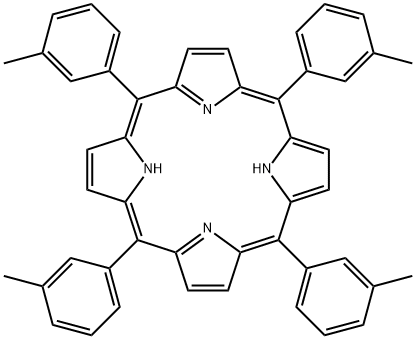 内消旋四(3-甲基苯基)卟啉 结构式