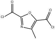 2,5-Oxazoledicarbonyl dichloride, 4-methyl- (9CI) 结构式