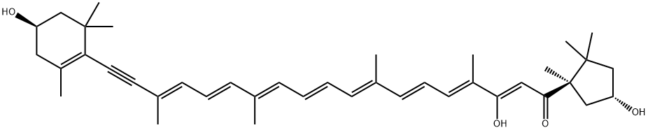 mytiloxanthin 结构式