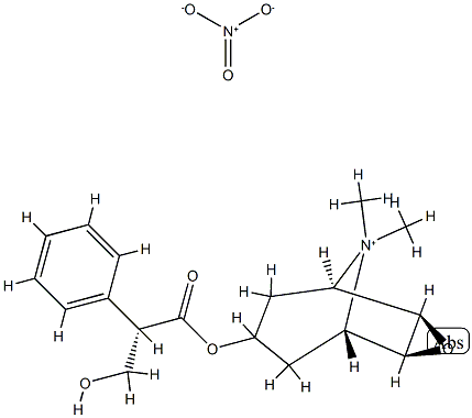 ScopolamineMethylNitrate 结构式