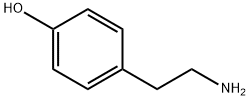 4-羟基苯乙胺 结构式