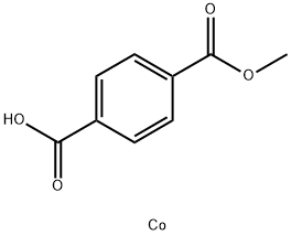 cobalt methyl terephthalate (1:2:2) 结构式