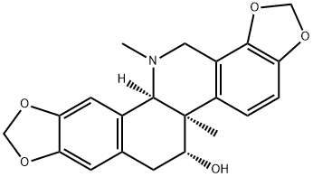 11-表紫堇醇灵碱 结构式