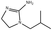 1H-Imidazol-2-amine,4,5-dihydro-1-(2-methylpropyl)-(9CI) 结构式