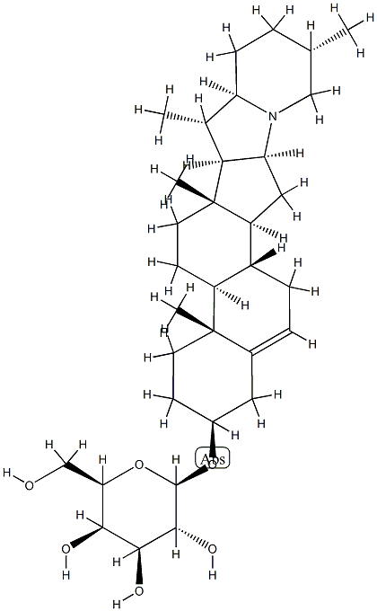 GAMMA-SOLANINE 结构式
