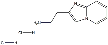 咪唑[1,2-A]并吡啶-2-乙胺双盐酸盐 结构式