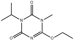 1,3,5-Triazine-2,4(1H,3H)-dione,6-ethoxy-1-methyl-3-(1-methylethyl)-(9CI) 结构式