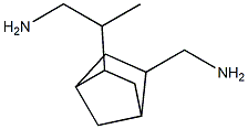 [5(or 6)-[(aminomethyl)ethyl]bicyclo[2.2.1]hept-2-yl]methylamine 结构式