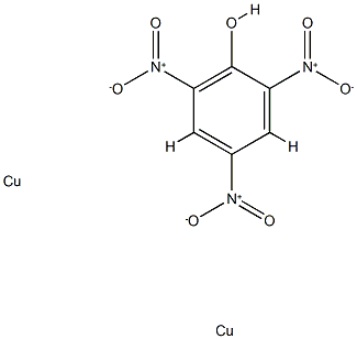 CUPRIC PICRATE X-HYDRATE 结构式