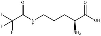 H-L-Orn(Tfa)-OH 结构式