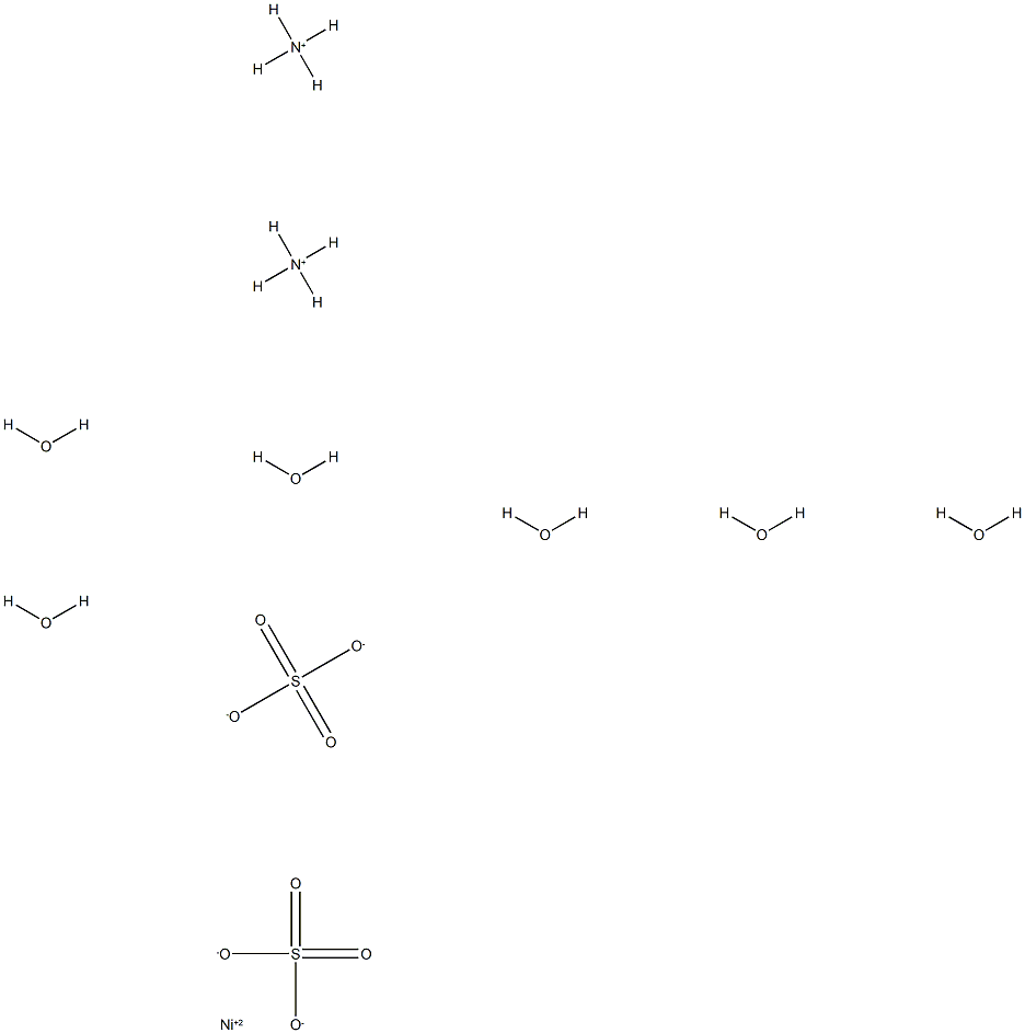 NICKELAMMONIUMSULPHATES 结构式