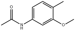 N-Acetyl-4-methyl-m-anisidine (NHCOCH3=1) 结构式