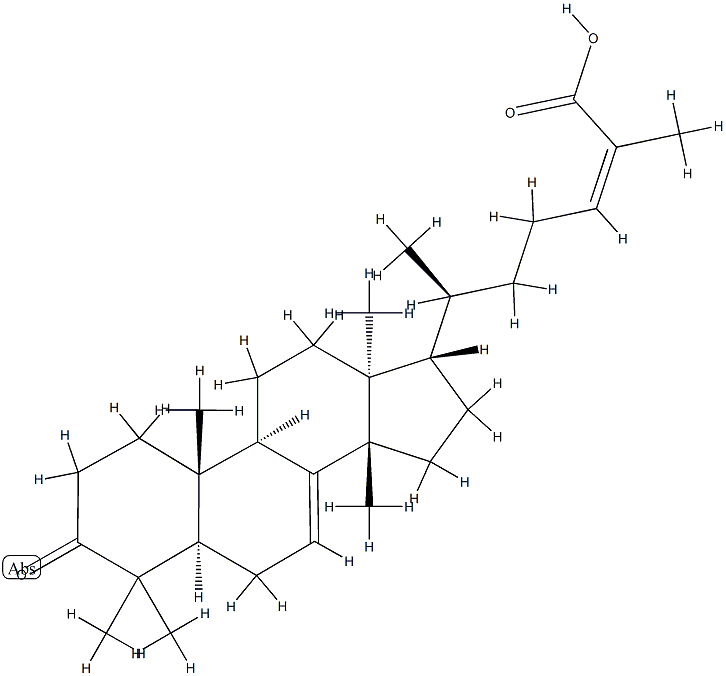 (Z)-Masticadienonic acid 结构式