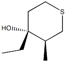 threo-Pentitol, 1,2,4,5-tetradeoxy-1,5-epithio-3-C-ethyl-2-methyl- (9CI) 结构式