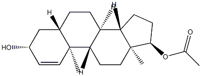 1-ANDROSTENE-3Β,17Β-DIOL 结构式