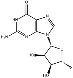 5'-脱氧鸟苷 结构式