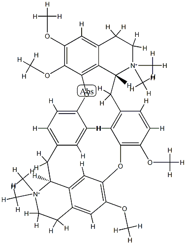 metocurine 结构式