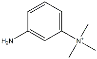 3-trimethylammonium aniline 结构式